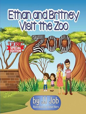 cover image of Ethan and Britney Visit the Zoo